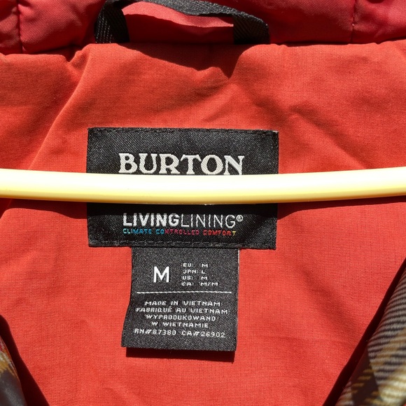 Orange Burton jacket - Picture 4 of 4